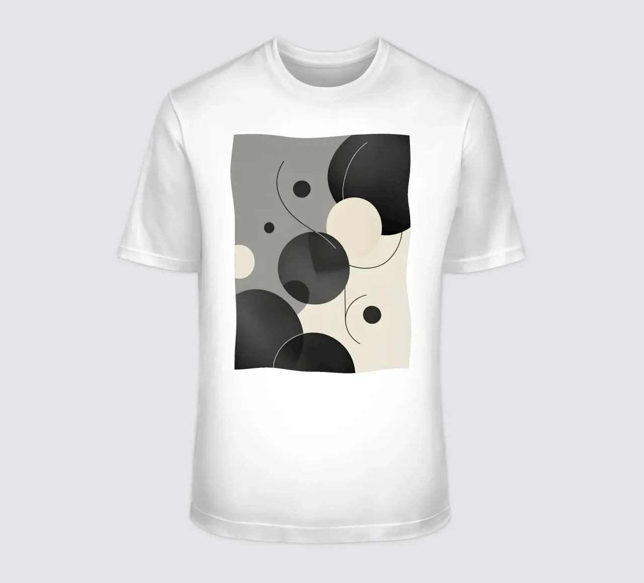 Composición geométrica abstracta camiseta de LIFESTYLE OBJECTS