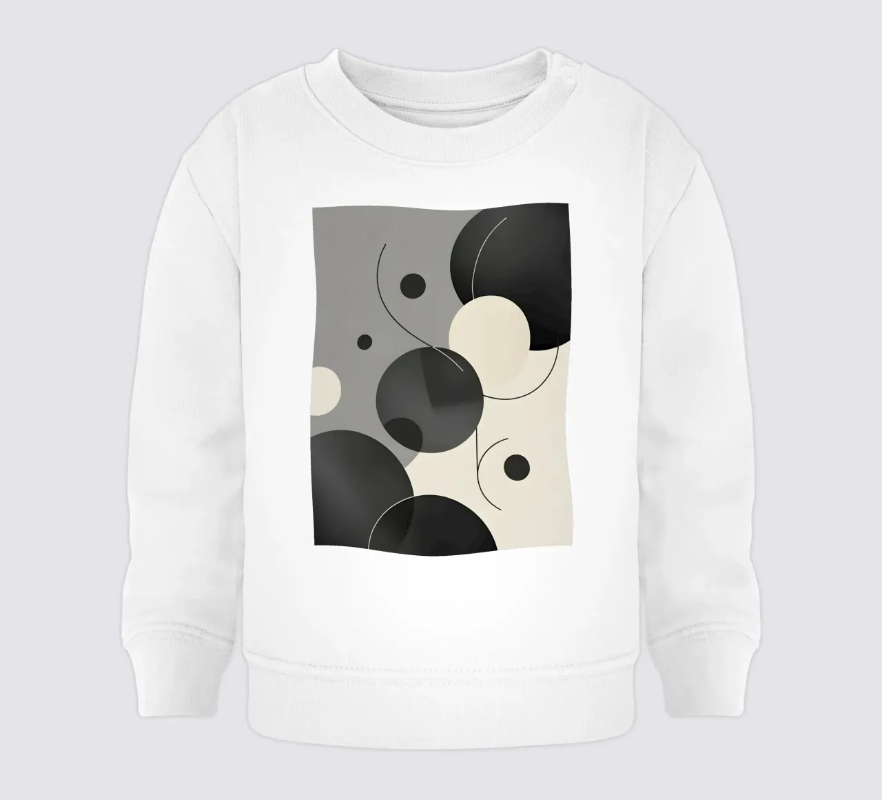 Composizione geometrica astratta felpa neonato da LIFESTYLE OBJECTS