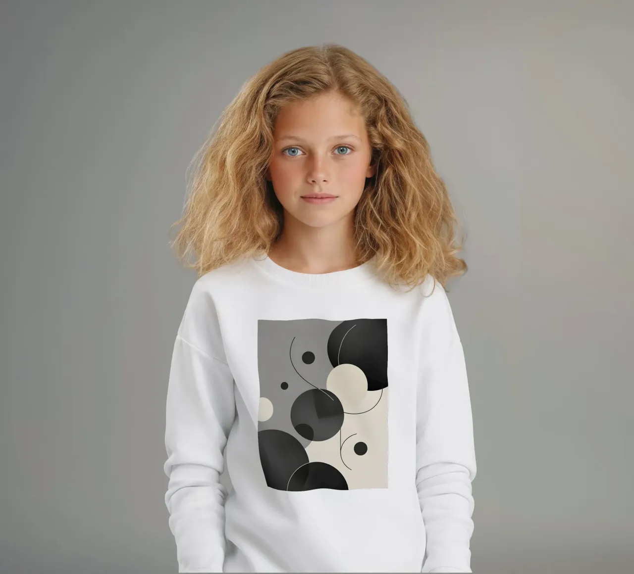 Composición geométrica abstracta sudadera para niño de LIFESTYLE OBJECTS