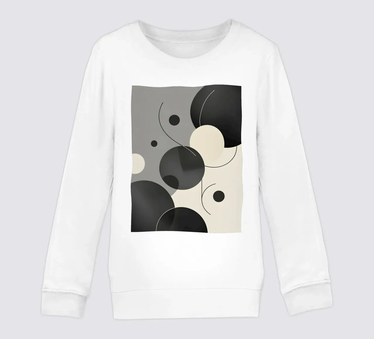 Composición geométrica abstracta sudadera para niño de LIFESTYLE OBJECTS
