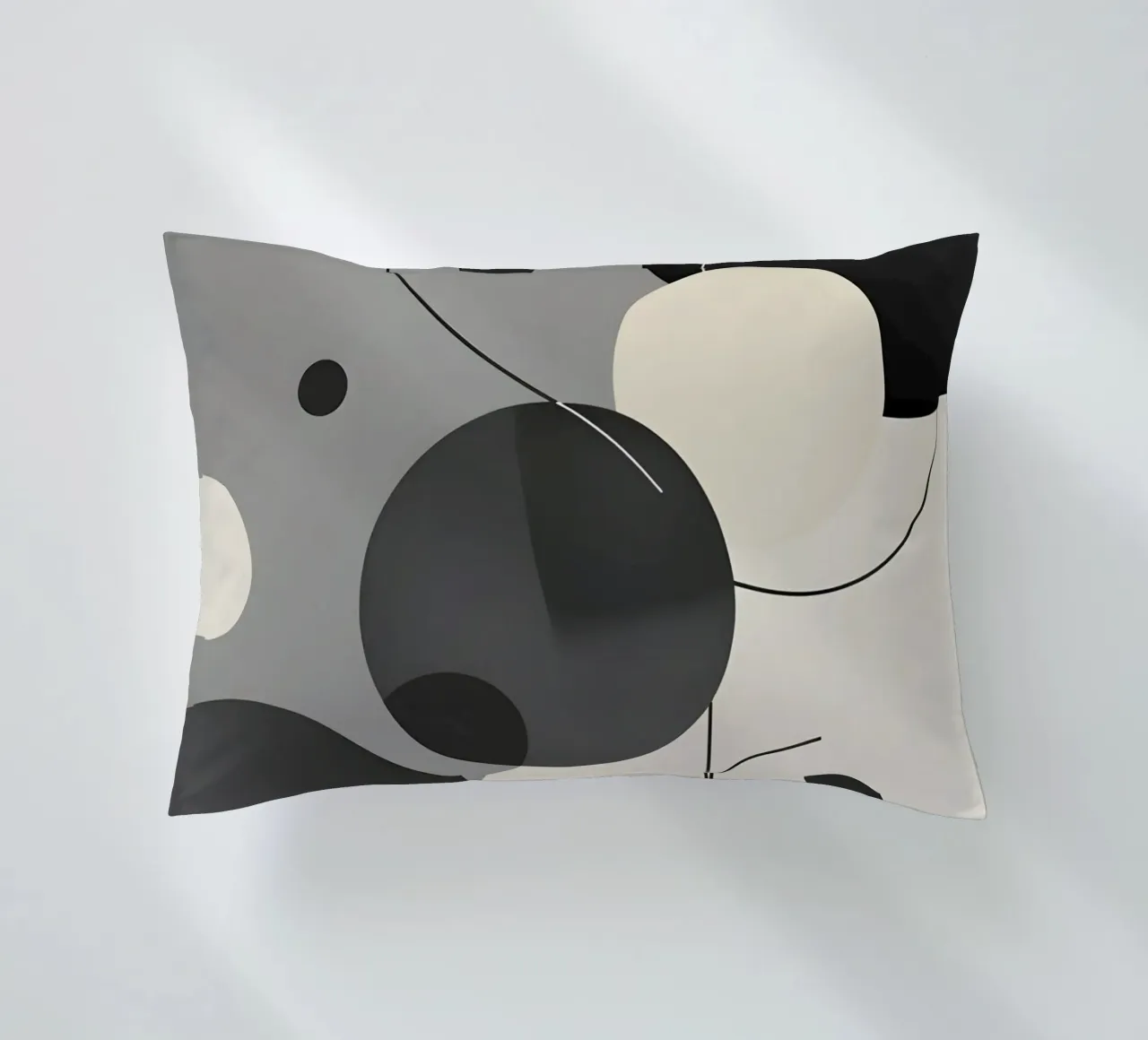 Composizione geometrica astratta cuscino da LIFESTYLE OBJECTS