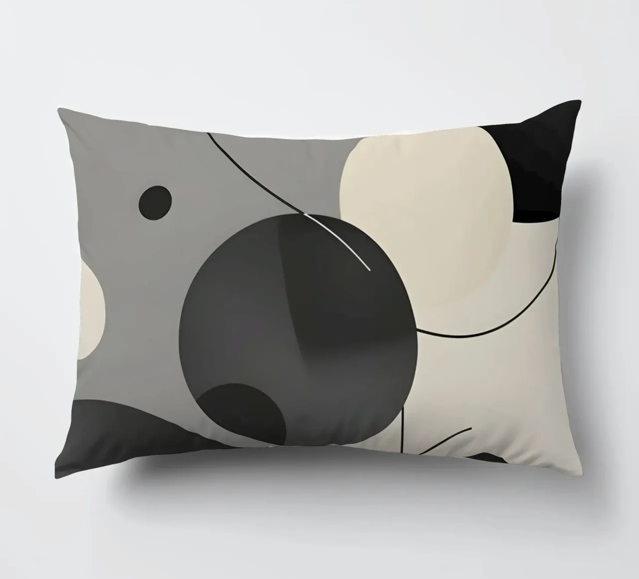Composizione geometrica astratta cuscino da LIFESTYLE OBJECTS