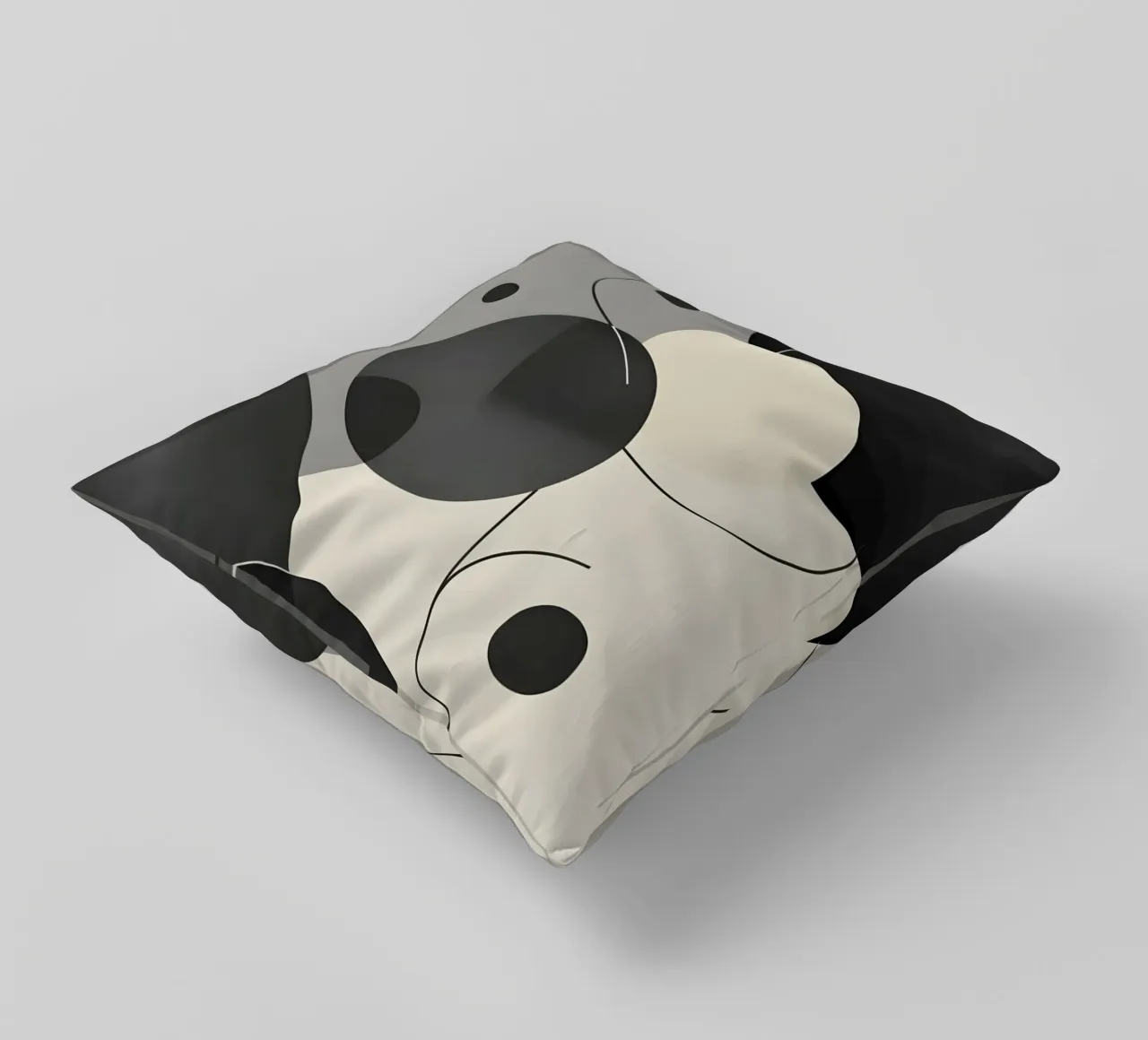 Composizione geometrica astratta cuscino da LIFESTYLE OBJECTS