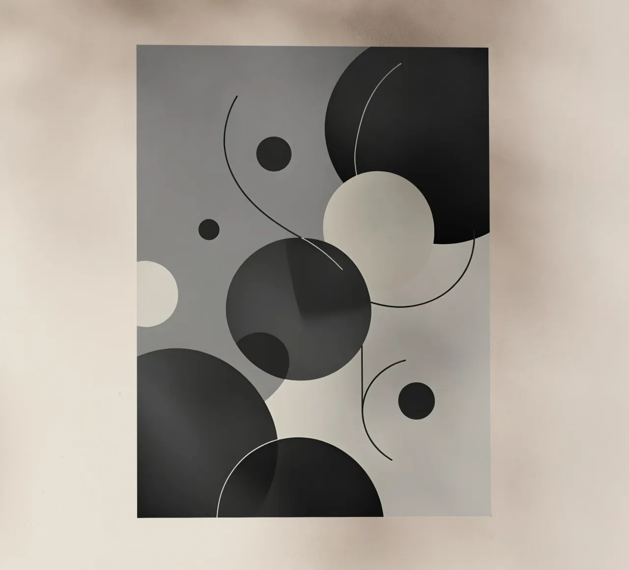 Composizione geometrica astratta pellicola backlit da LIFESTYLE OBJECTS
