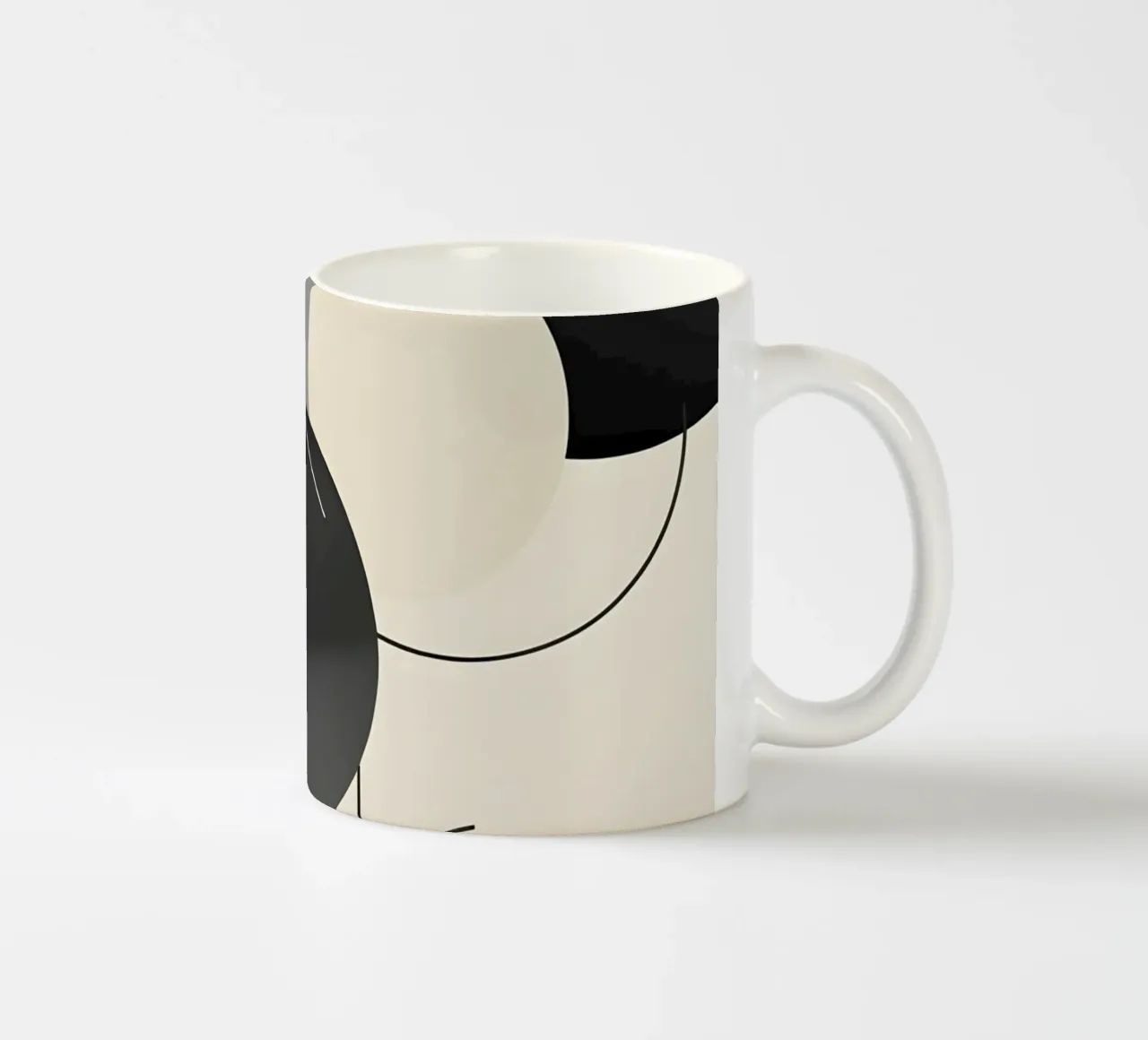 Composizione geometrica astratta tazza in ceramica da LIFESTYLE OBJECTS