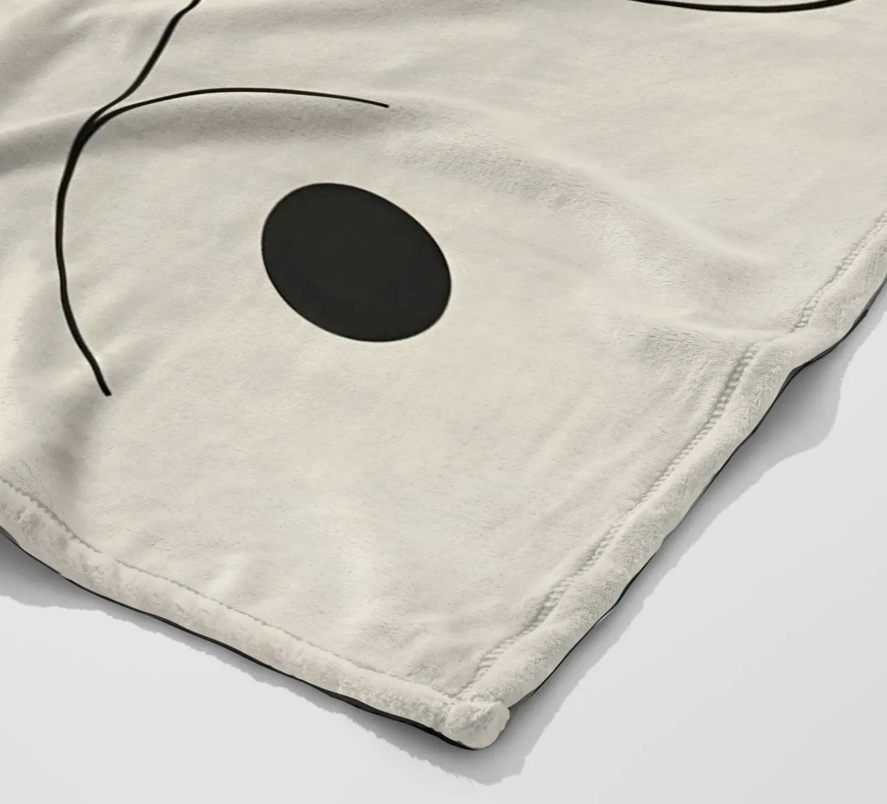 Composizione geometrica astratta coperta in pile da LIFESTYLE OBJECTS