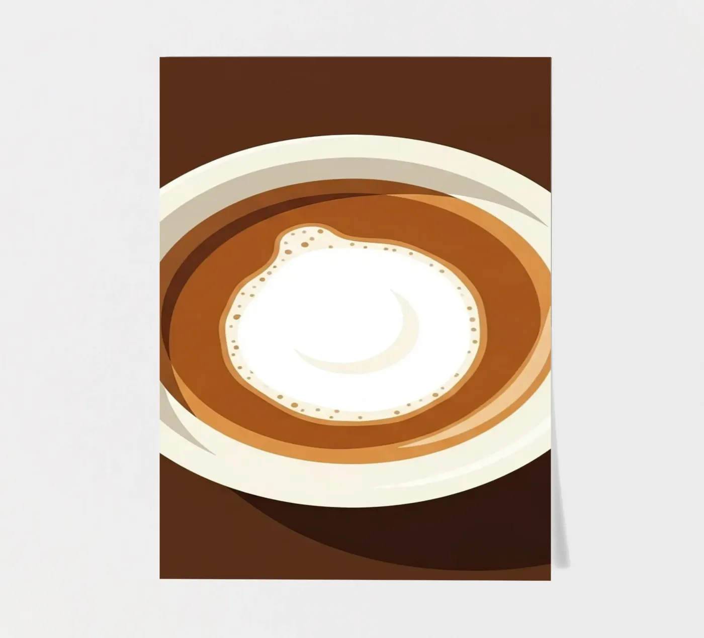 espresso macchiato sticker sheet by LIFESTYLE OBJECTS