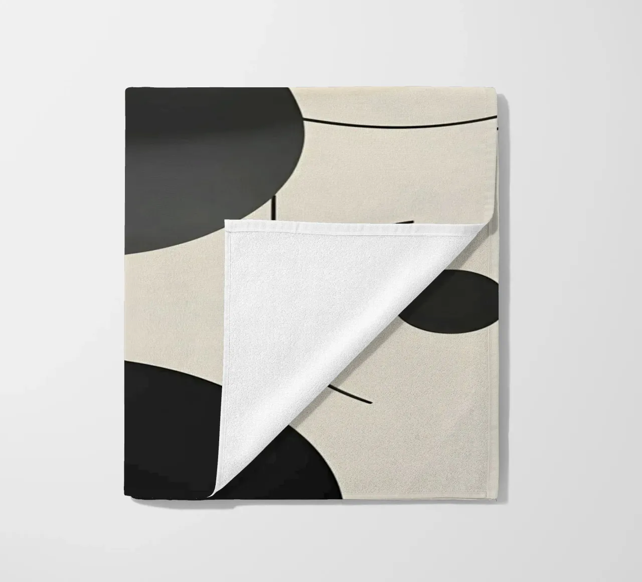 Composizione geometrica astratta telo mare da LIFESTYLE OBJECTS