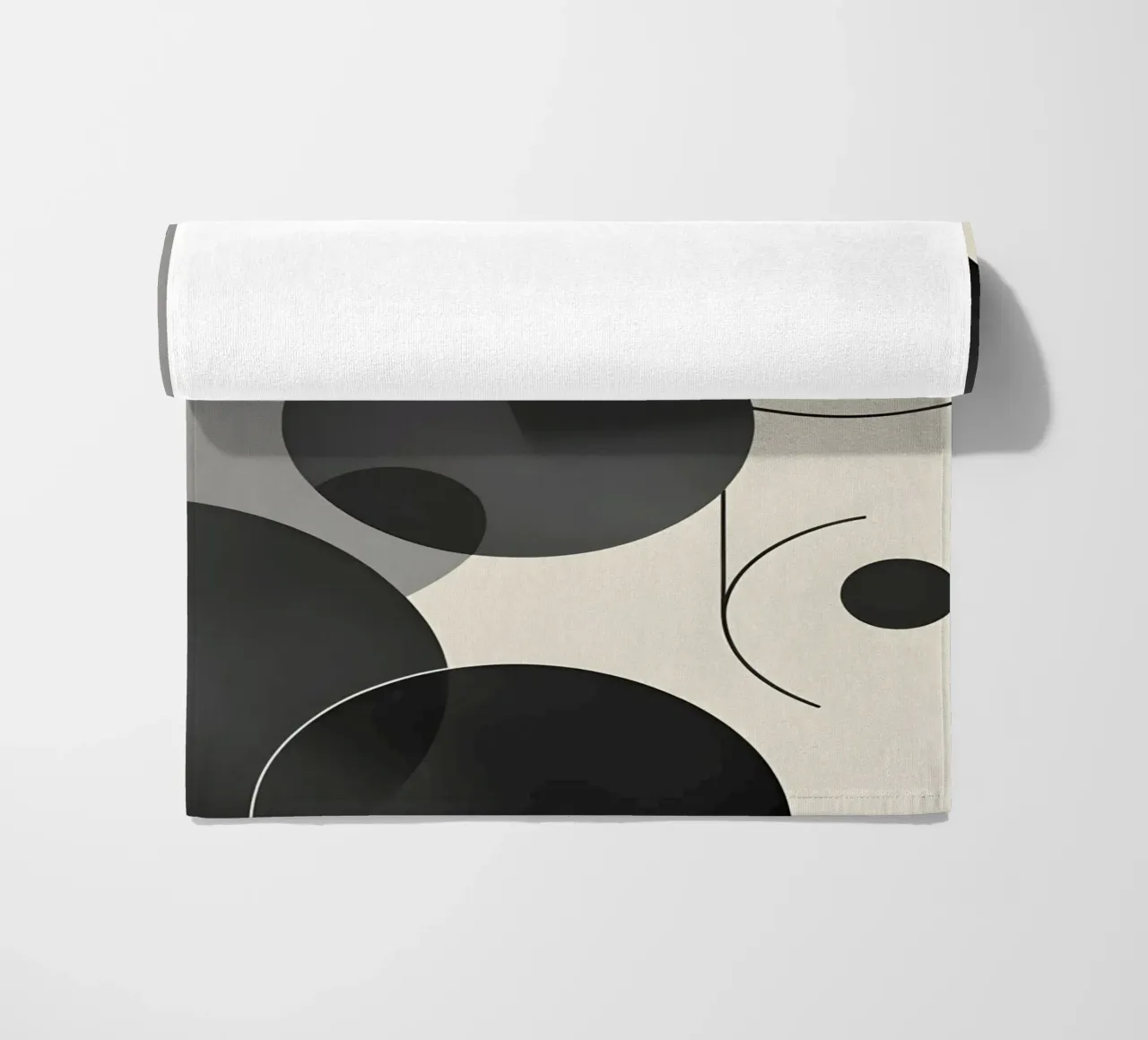 Composizione geometrica astratta telo mare da LIFESTYLE OBJECTS