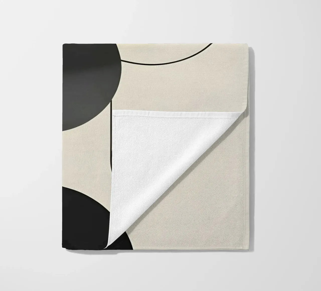 Composizione geometrica astratta telo mare da LIFESTYLE OBJECTS