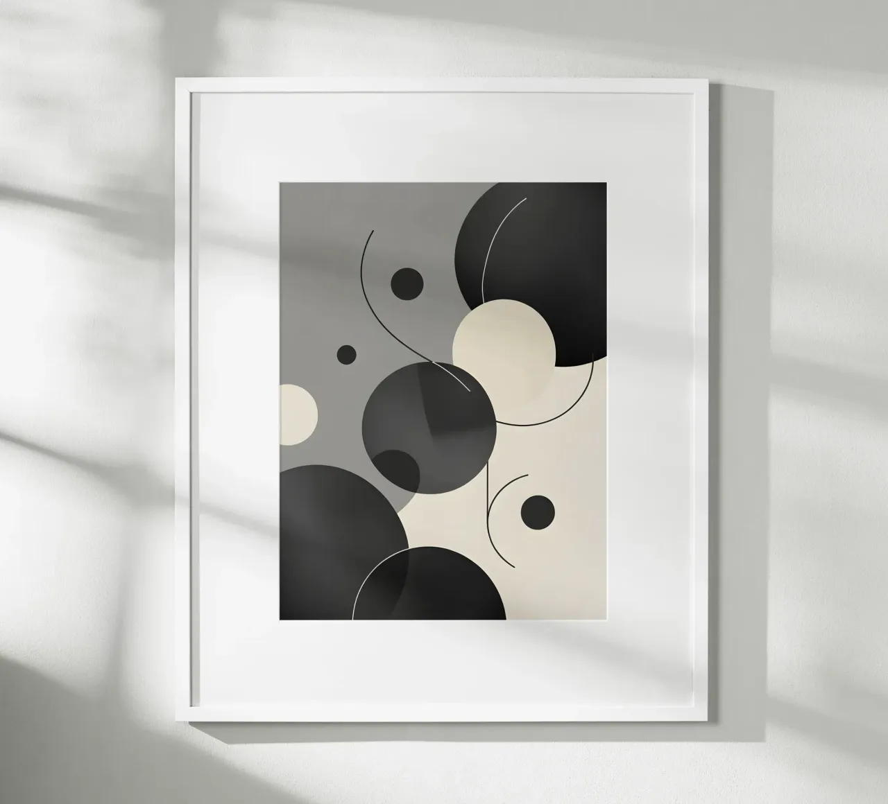 Composición geométrica abstracta hahnemühle de LIFESTYLE OBJECTS