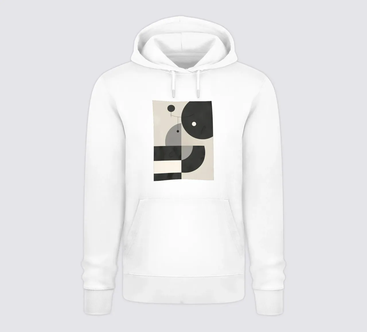 Composición geométrica abstracta sudadera con capucha de LIFESTYLE OBJECTS