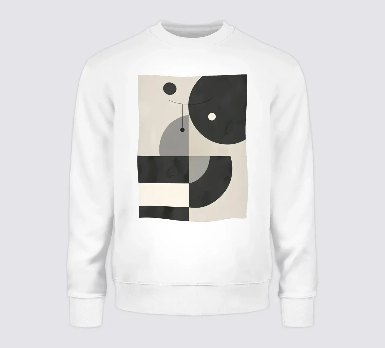 Composizione geometrica astratta felpa da LIFESTYLE OBJECTS