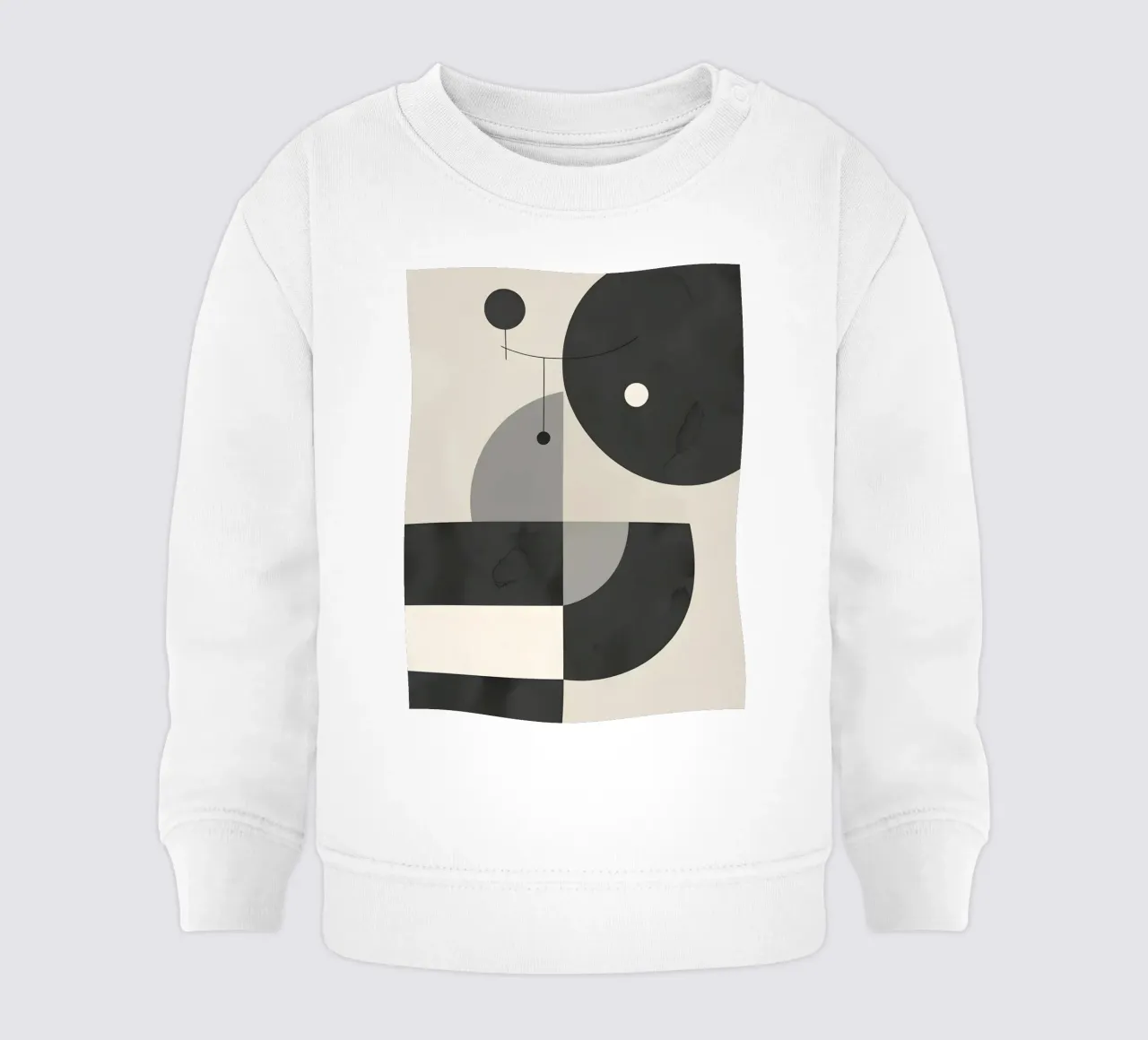 Composizione geometrica astratta felpa neonato da LIFESTYLE OBJECTS