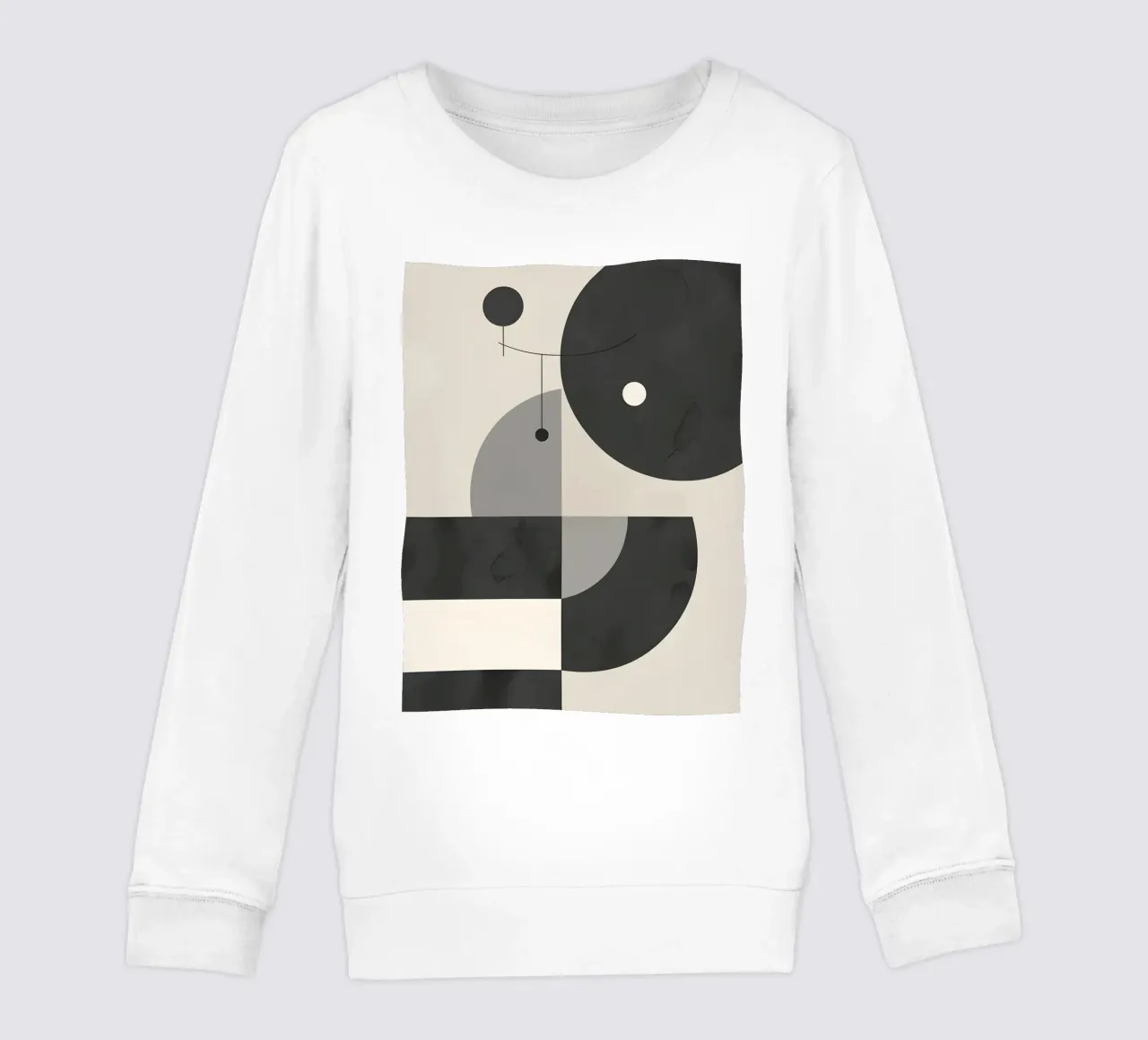 Composizione geometrica astratta felpa bambino da LIFESTYLE OBJECTS