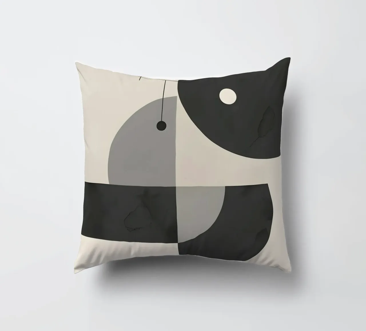 Composizione geometrica astratta cuscino da LIFESTYLE OBJECTS