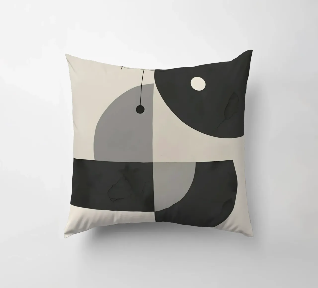 Composizione geometrica astratta cuscino da LIFESTYLE OBJECTS