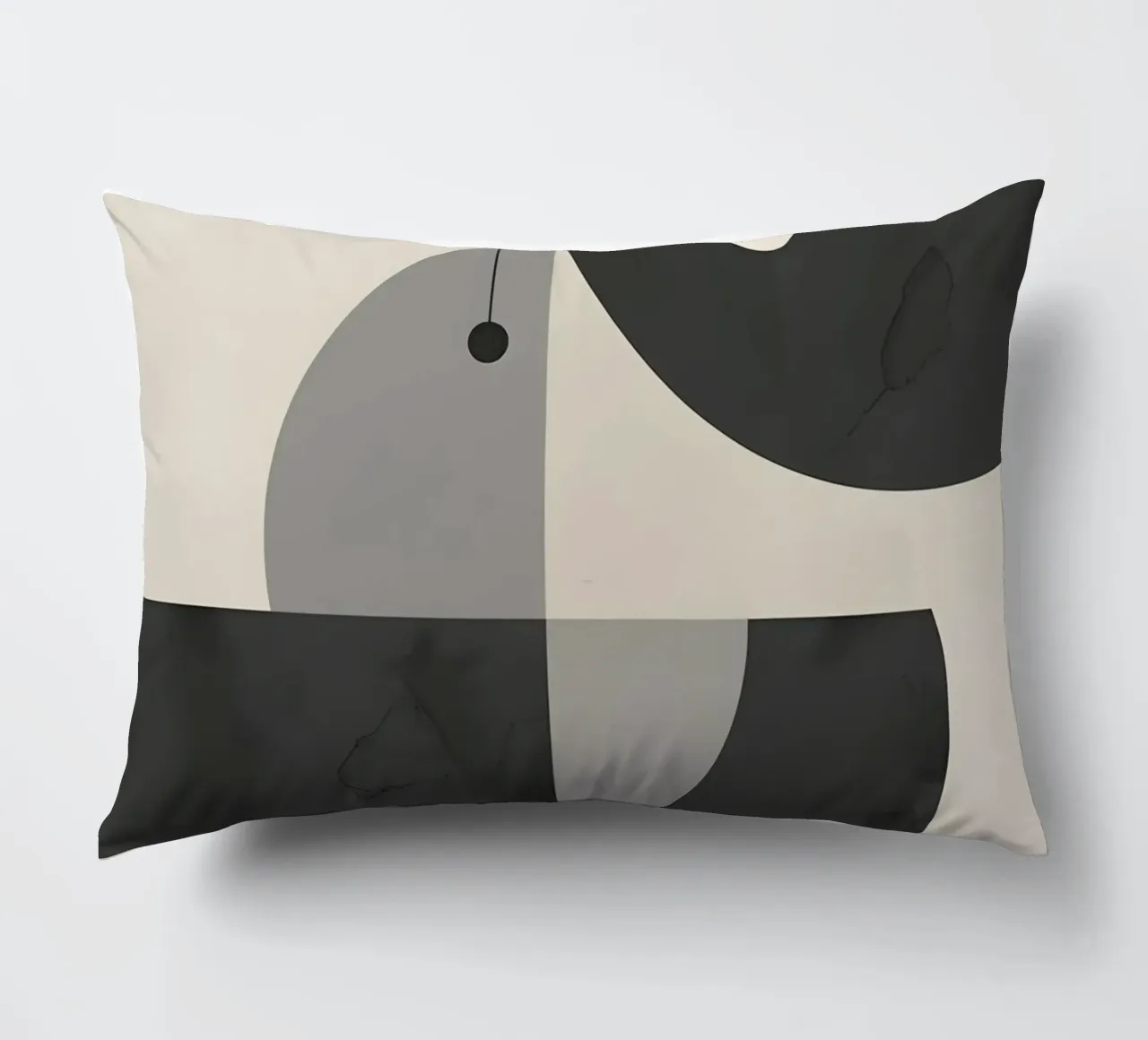 Composizione geometrica astratta cuscino da LIFESTYLE OBJECTS