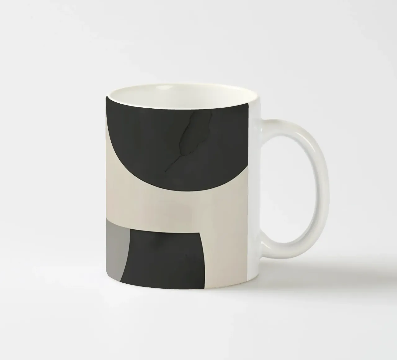 Composizione geometrica astratta tazza in ceramica da LIFESTYLE OBJECTS
