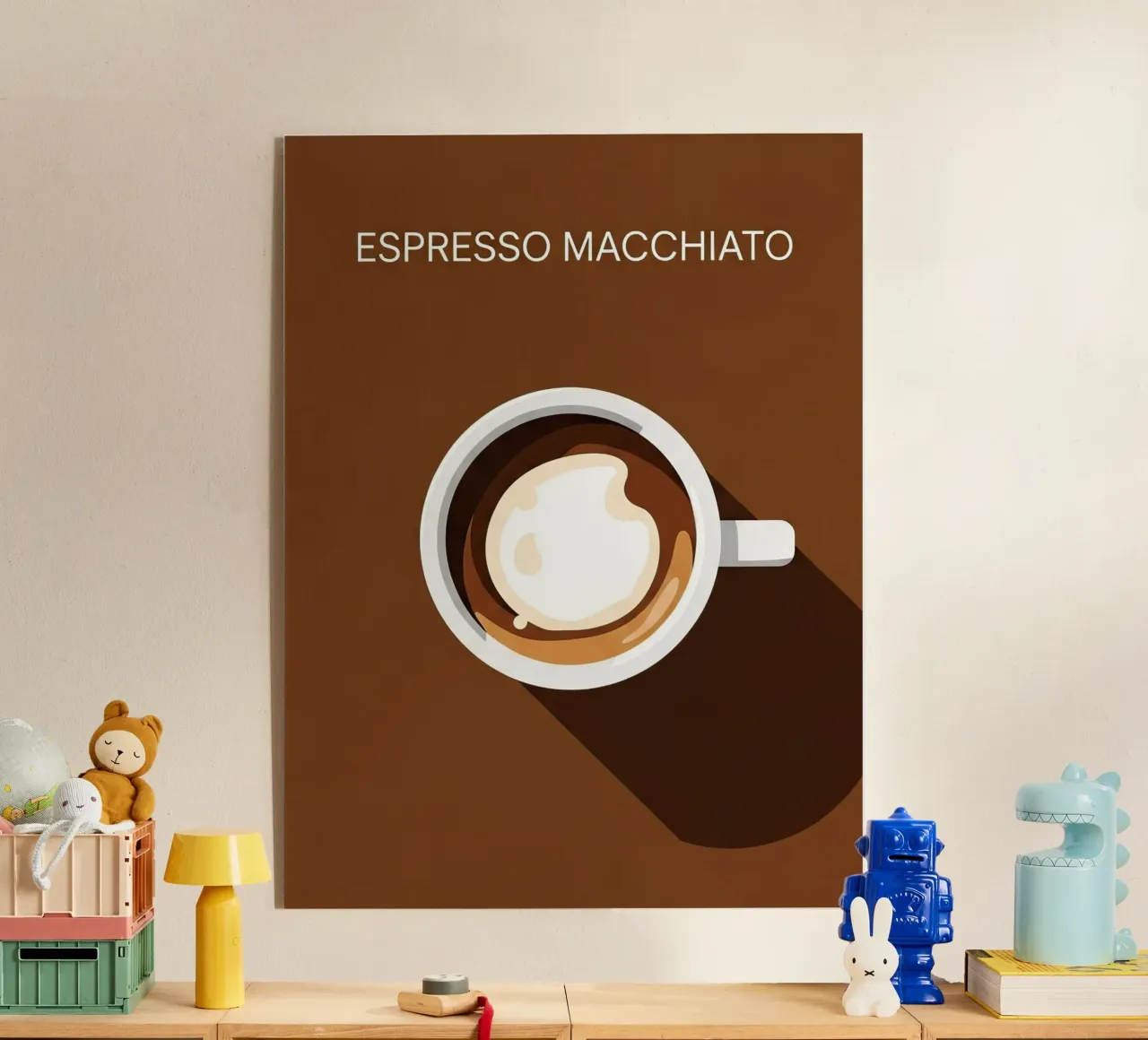 espresso macchiato plexiglass da LIFESTYLE OBJECTS