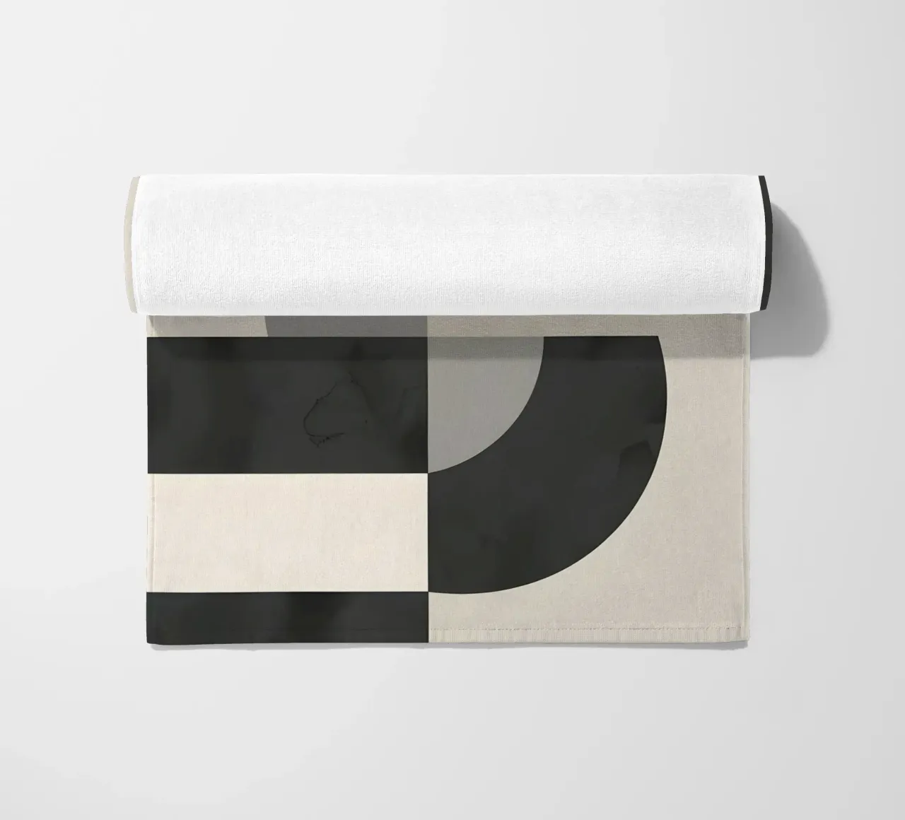 Composizione geometrica astratta telo mare da LIFESTYLE OBJECTS
