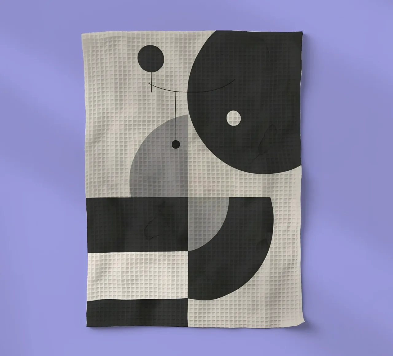 Composizione geometrica astratta canovaccio da cucina da LIFESTYLE OBJECTS