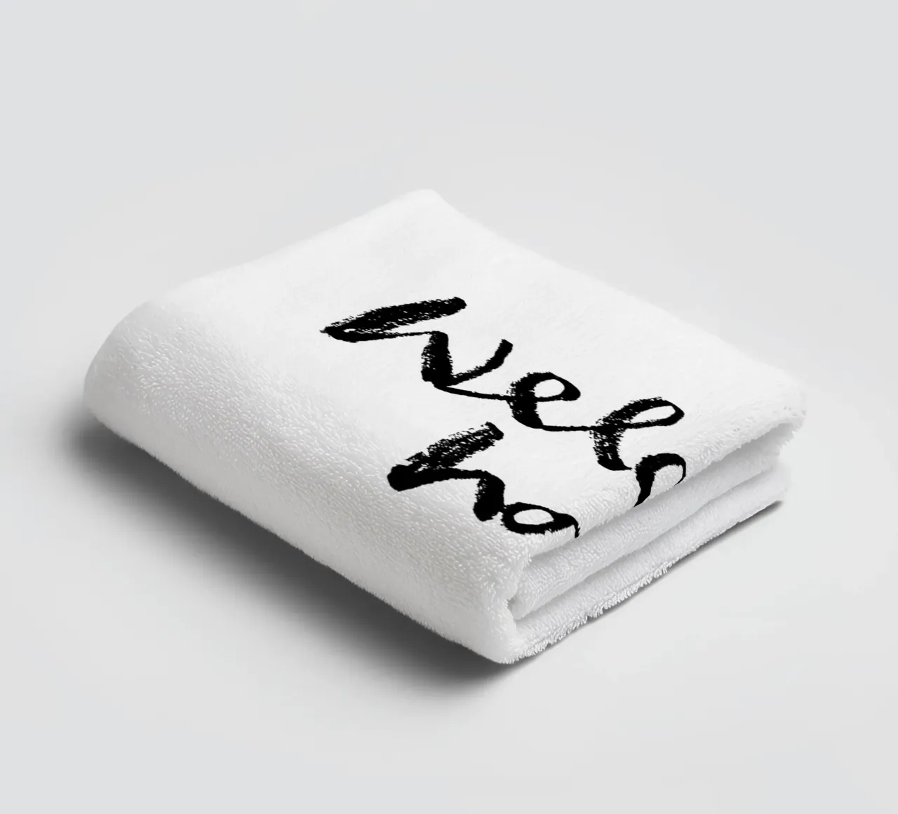 Welcome home asciugamano da bagno da Brushmeetspaper