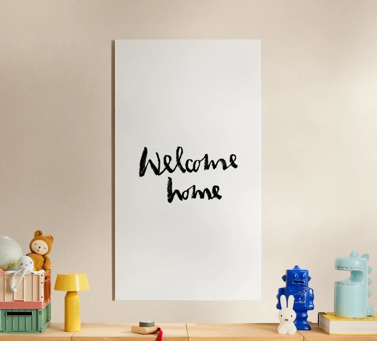 Welcome home plexiglass da Brushmeetspaper