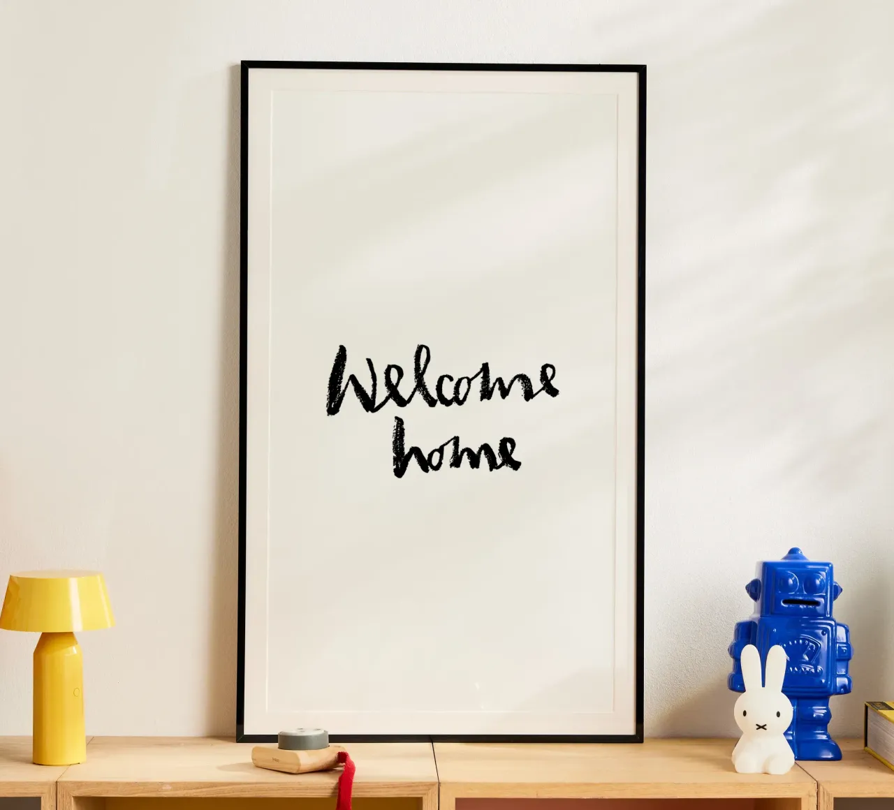 Welcome home carta hahnemühle da Brushmeetspaper