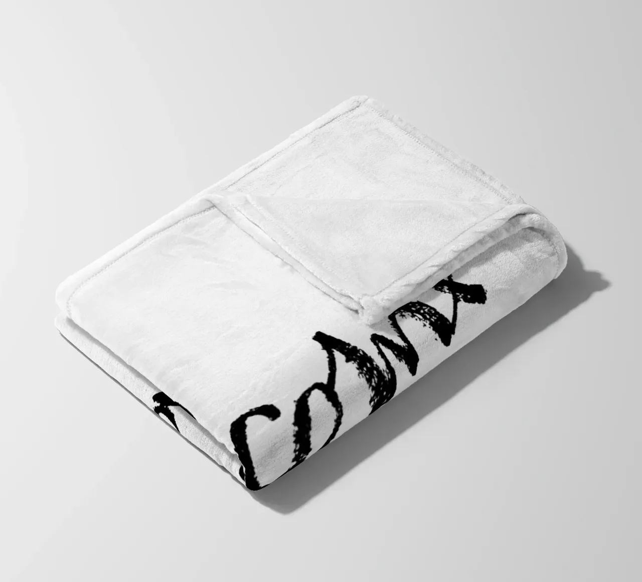 Welcome home coperta in pile da Brushmeetspaper
