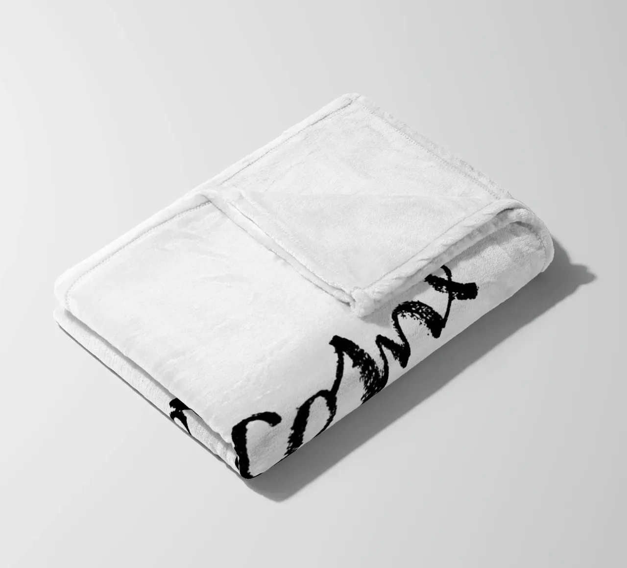 Welcome home coperta in pile da Brushmeetspaper