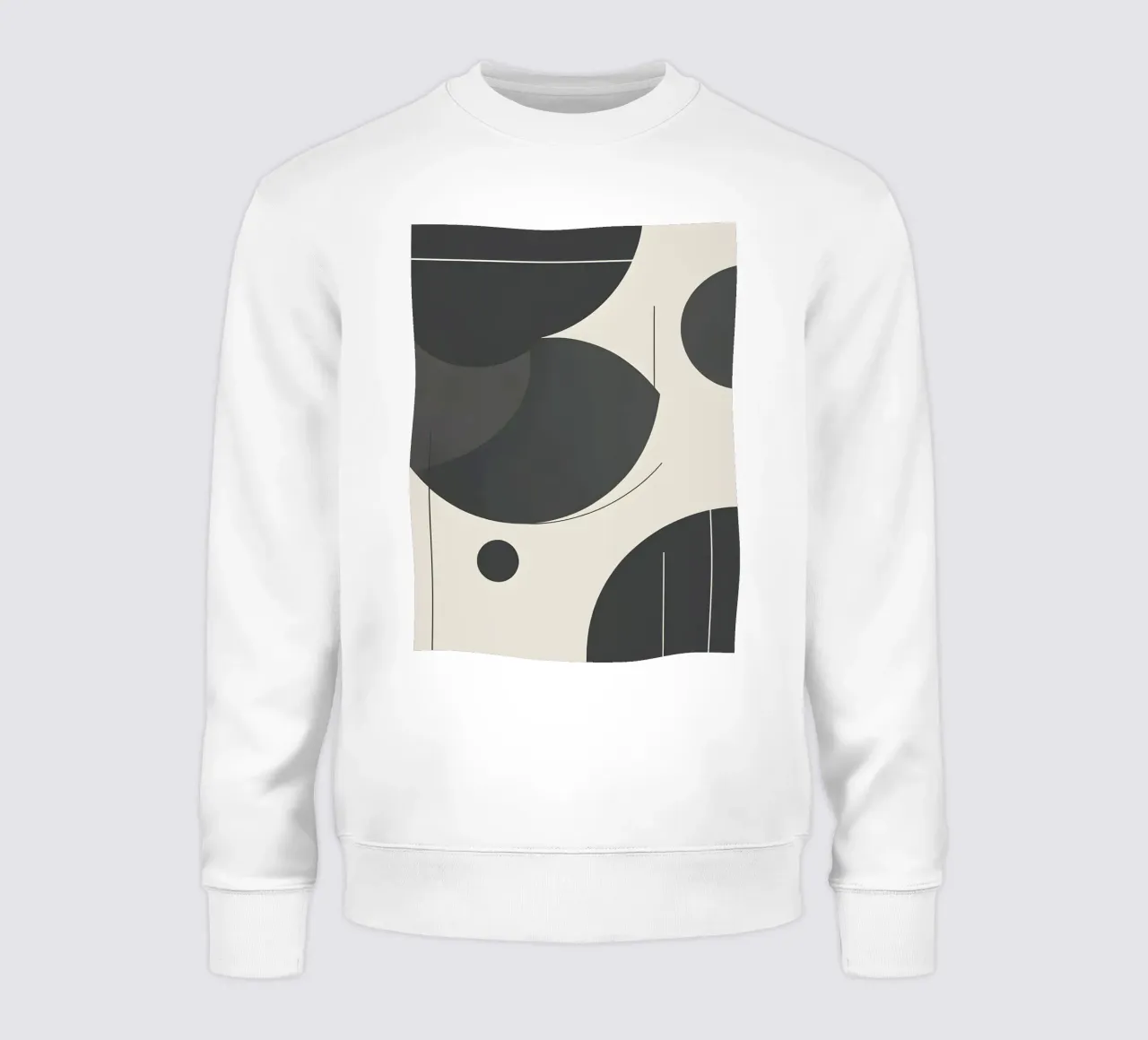 Composizione geometrica astratta felpa da LIFESTYLE OBJECTS