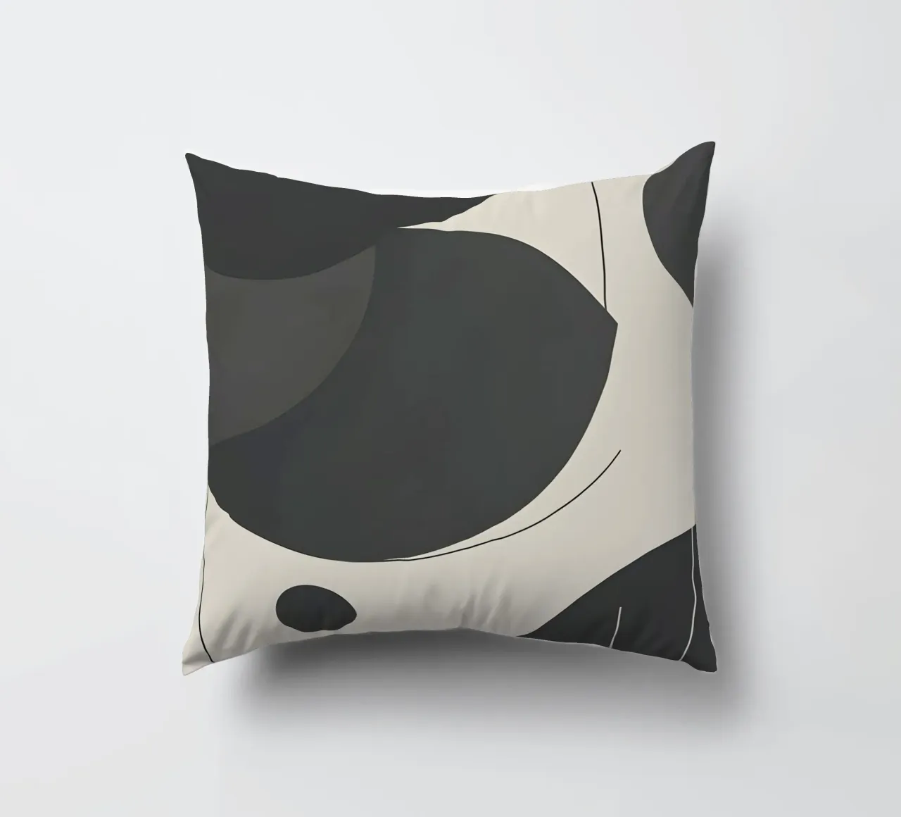 Composizione geometrica astratta cuscino da LIFESTYLE OBJECTS