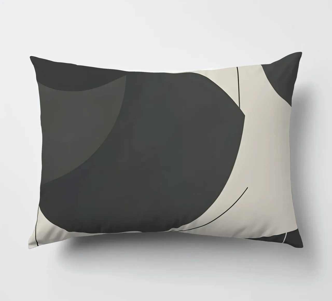 Composizione geometrica astratta cuscino da LIFESTYLE OBJECTS