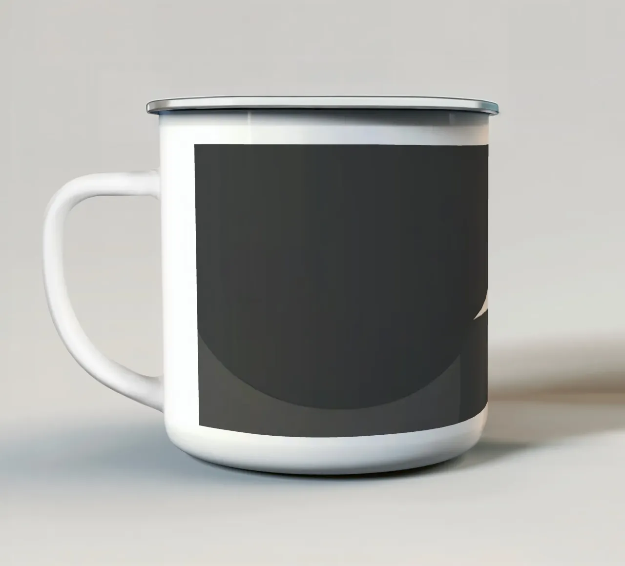 Composizione geometrica astratta tazza in smalto da LIFESTYLE OBJECTS