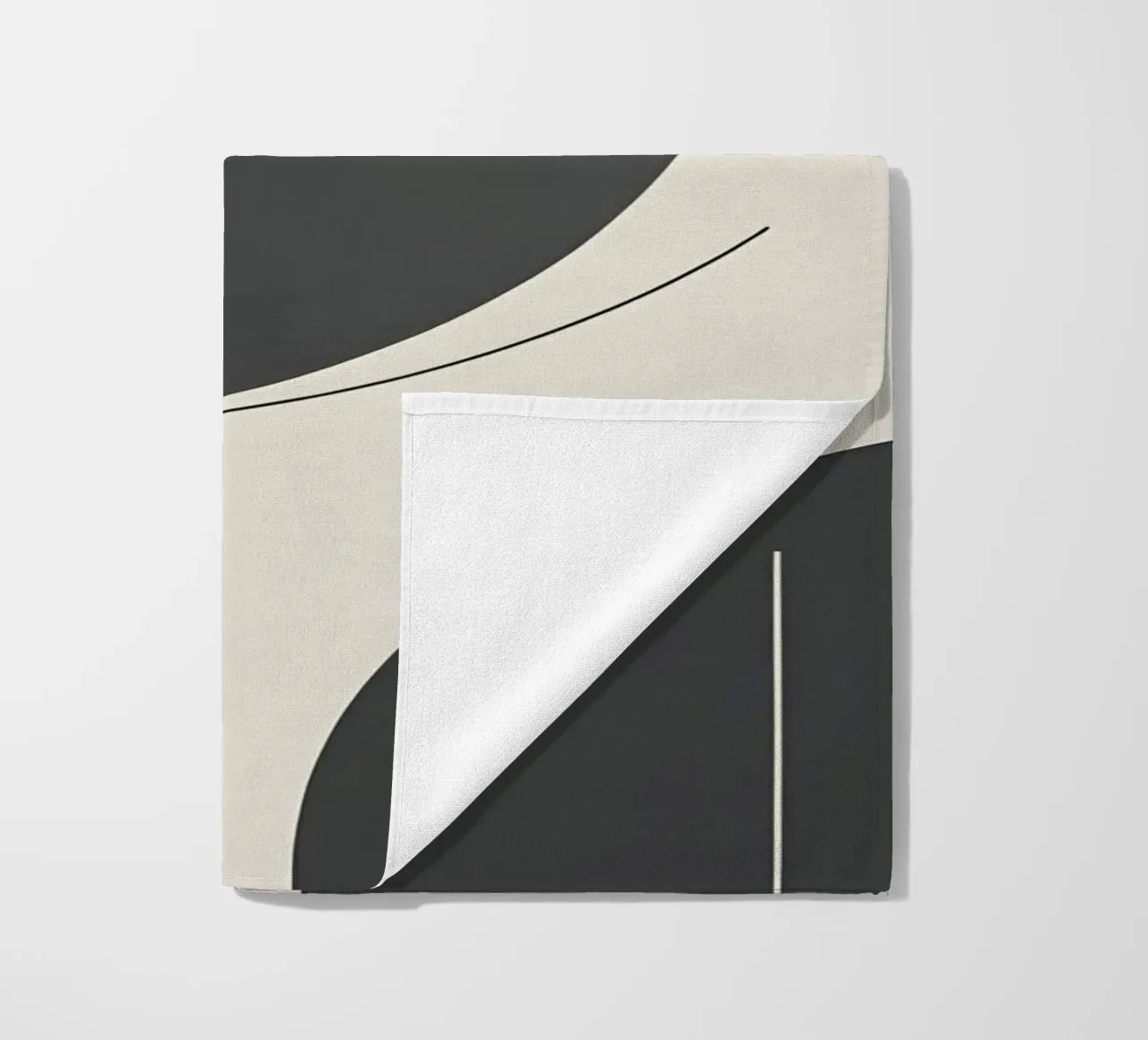 Composizione geometrica astratta telo mare da LIFESTYLE OBJECTS