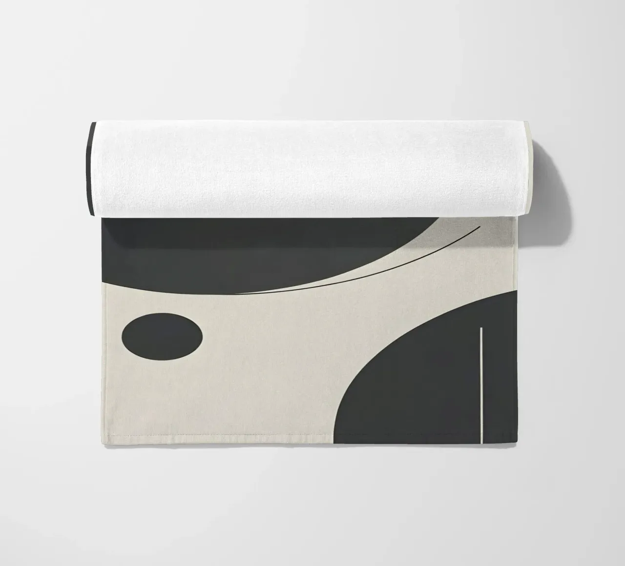 Composizione geometrica astratta telo mare da LIFESTYLE OBJECTS
