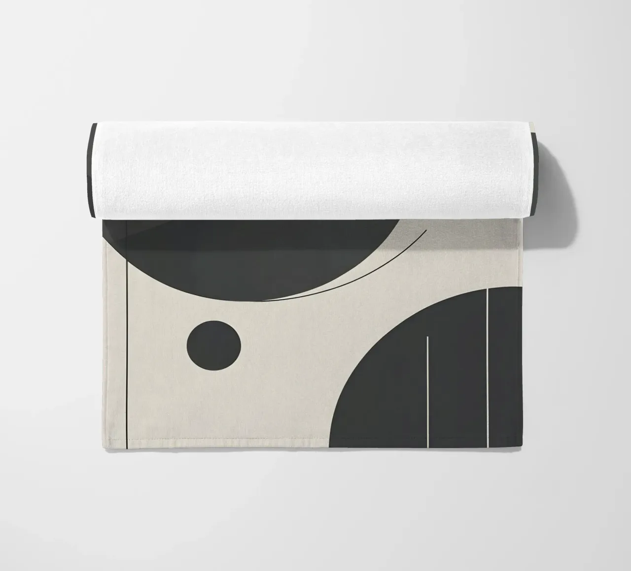 Composizione geometrica astratta telo mare da LIFESTYLE OBJECTS