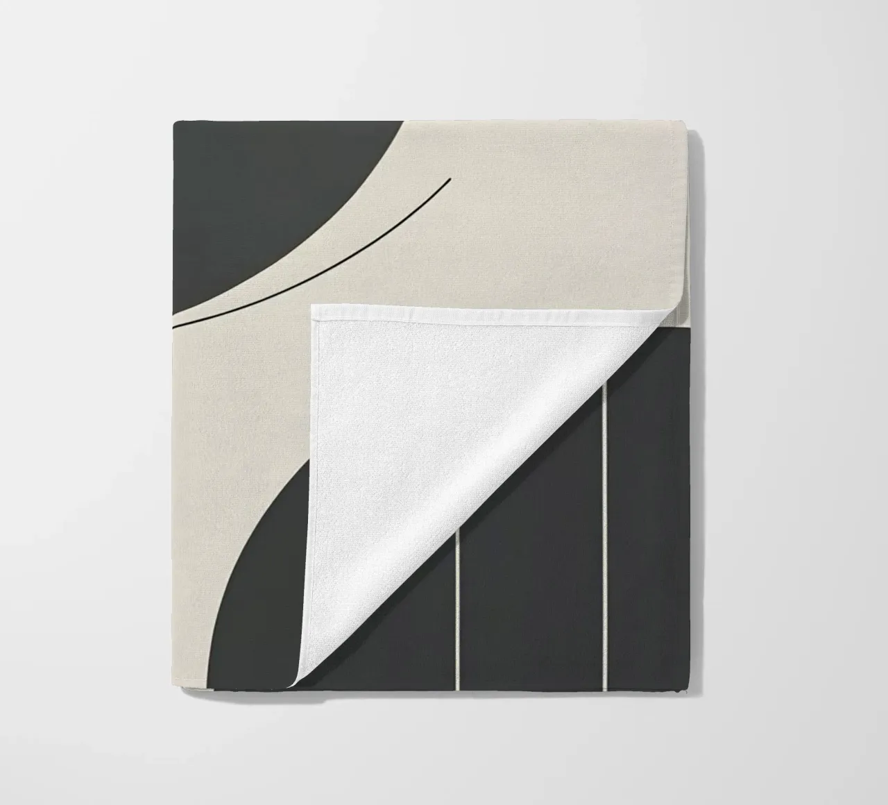 Composizione geometrica astratta telo mare da LIFESTYLE OBJECTS