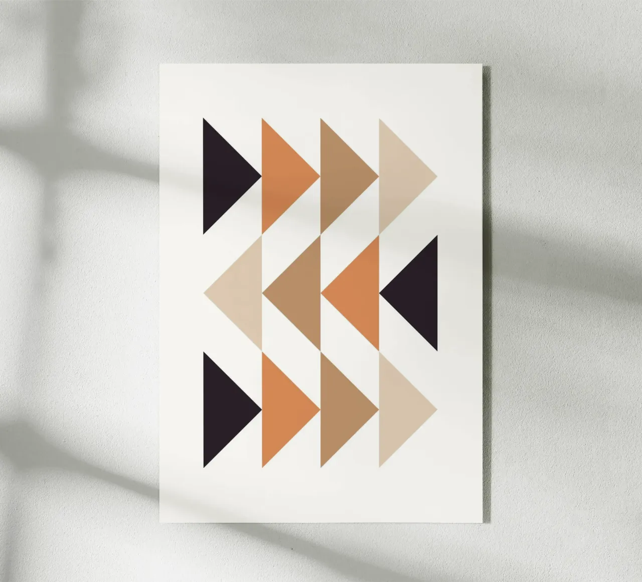 Abstract Triangles plexiglass da PinkCandyWalls