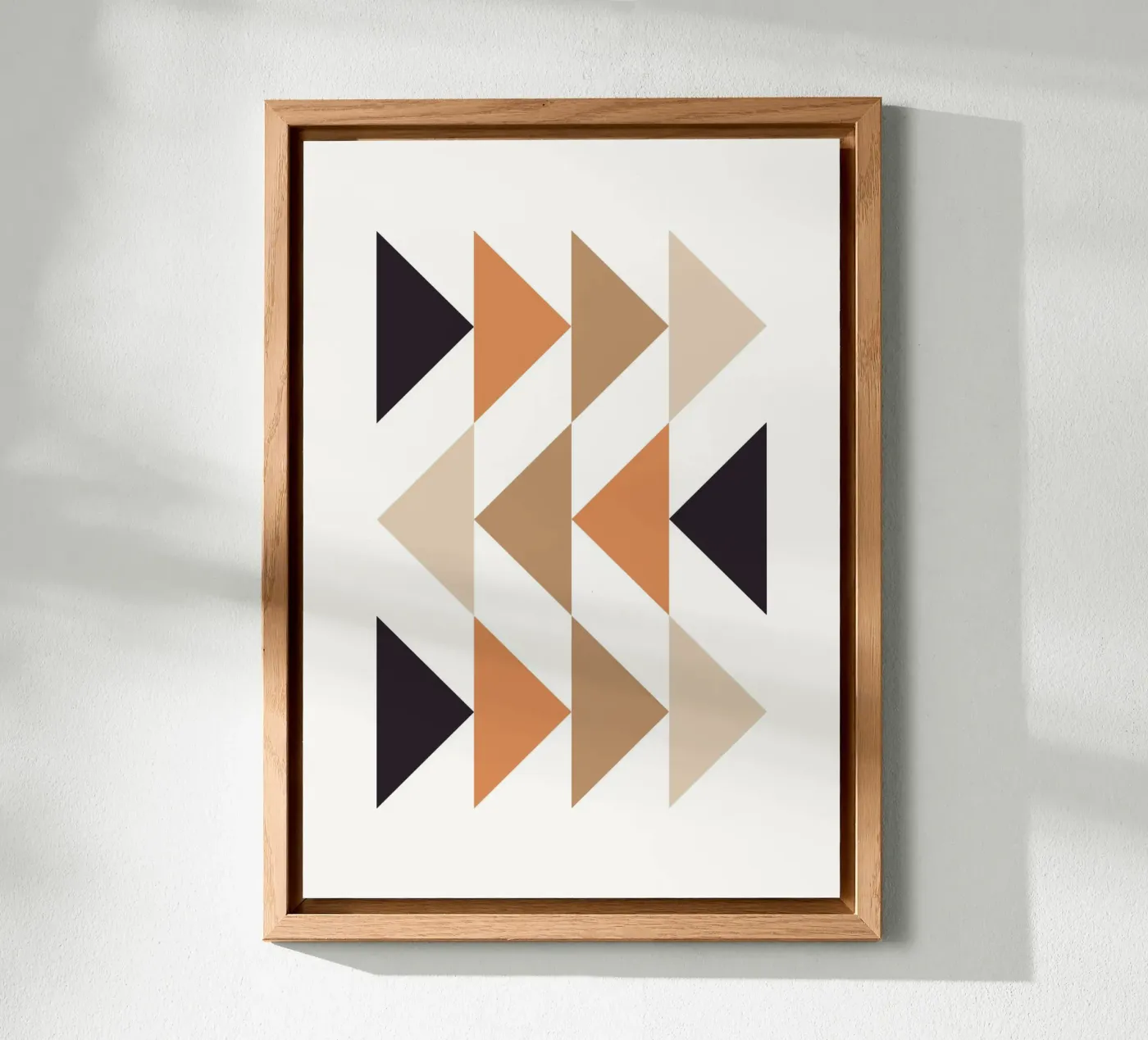 Abstract Triangles alluminio dibond da PinkCandyWalls