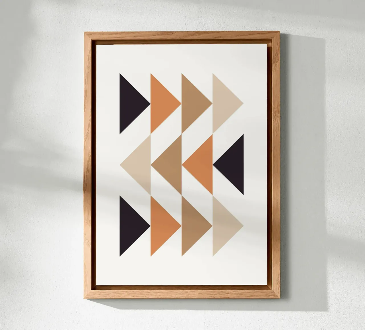 Abstract Triangles alluminio dibond da PinkCandyWalls