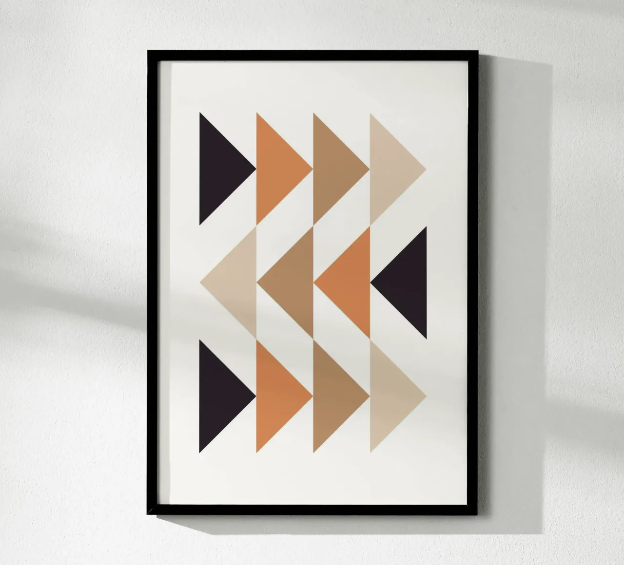 Abstract Triangles carta hahnemühle da PinkCandyWalls
