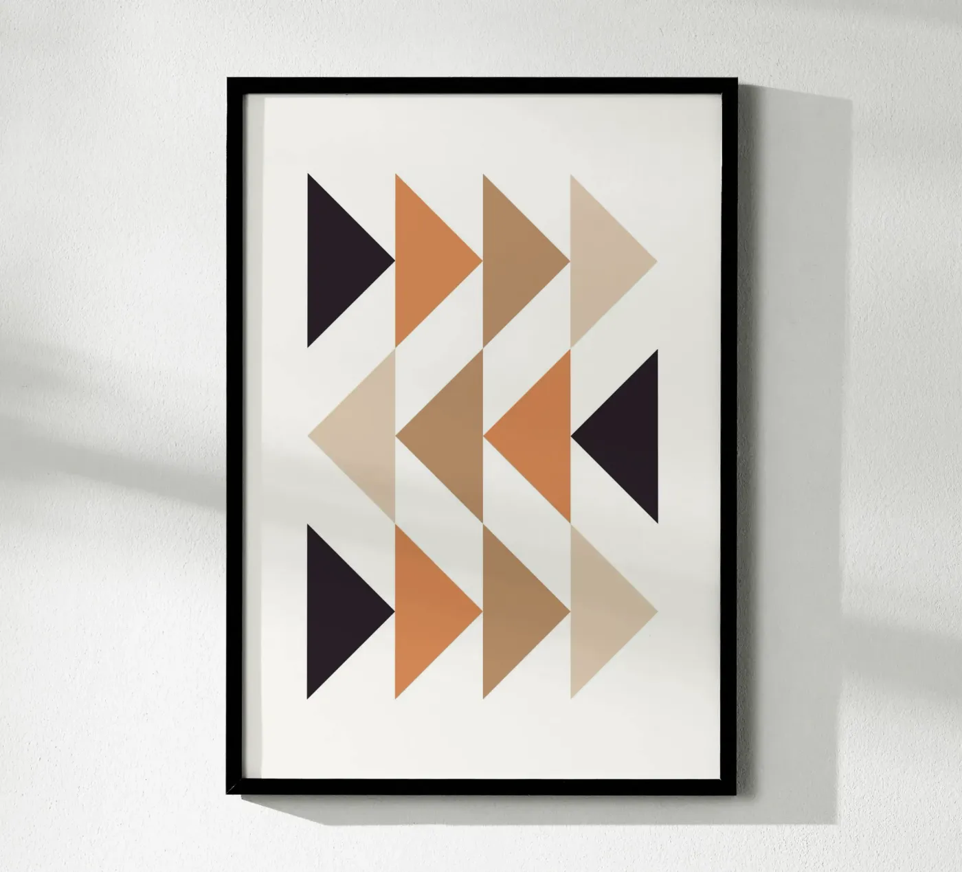 Abstract Triangles poster de PinkCandyWalls