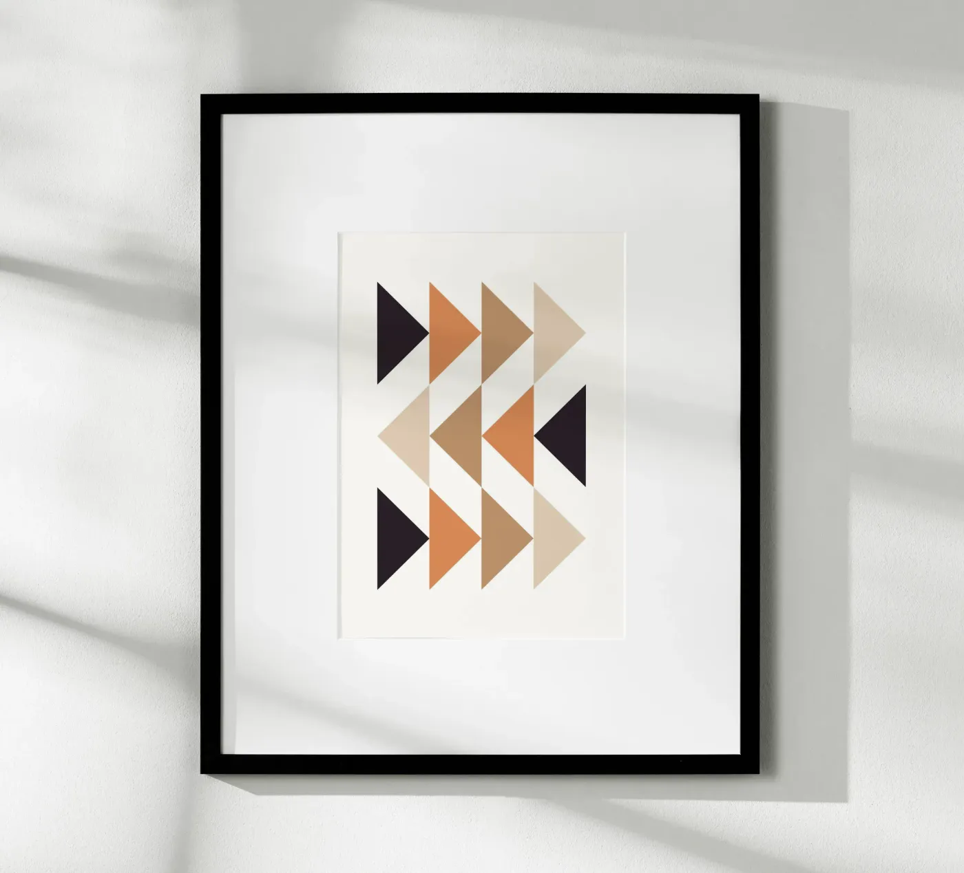 Abstract Triangles poster de PinkCandyWalls