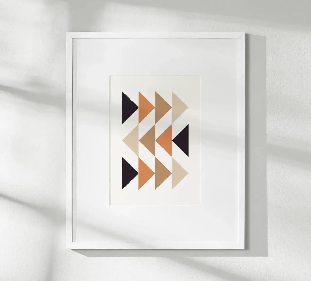 Abstract Triangles carta hahnemühle da PinkCandyWalls