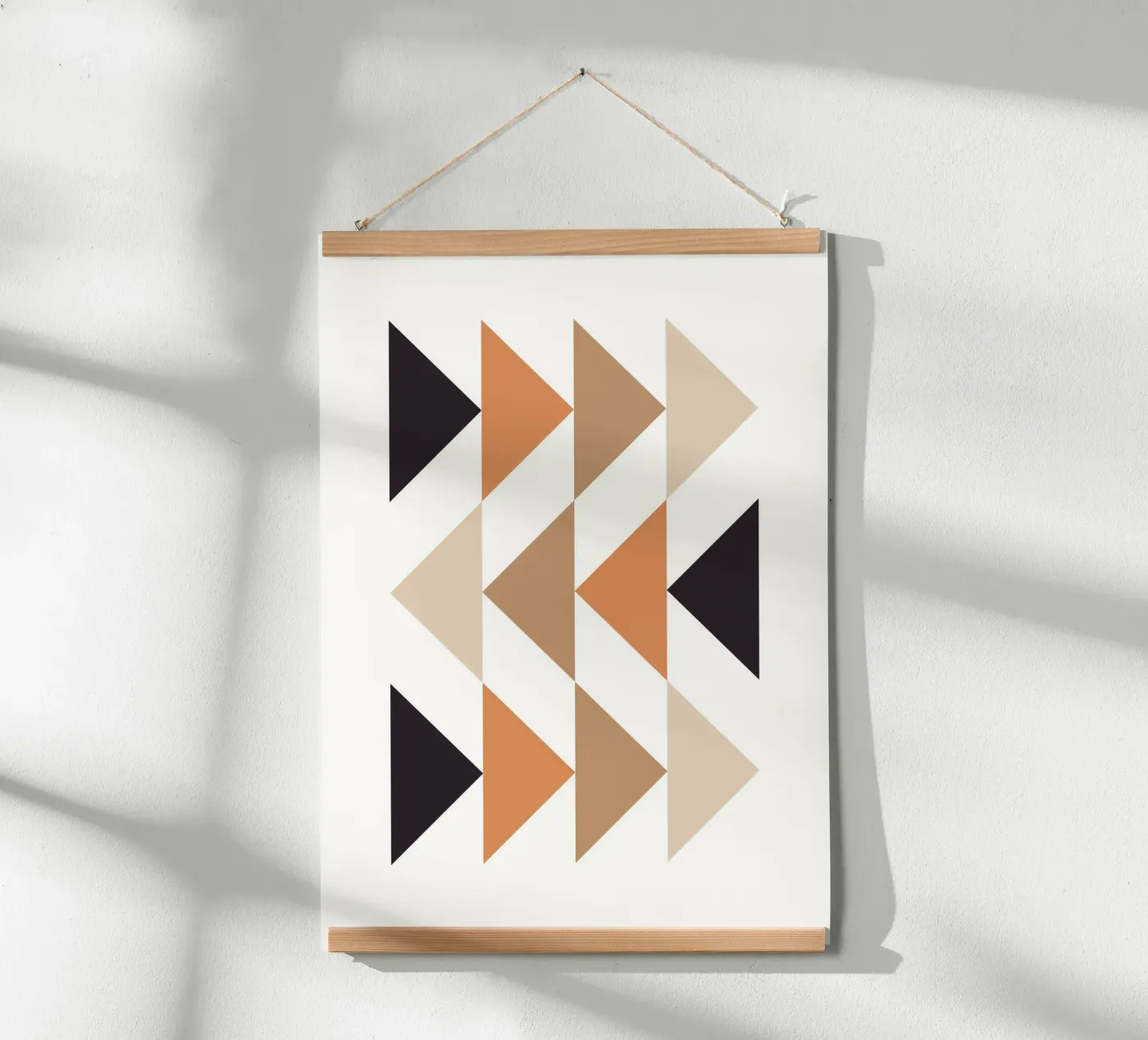 Abstract Triangles poster de PinkCandyWalls