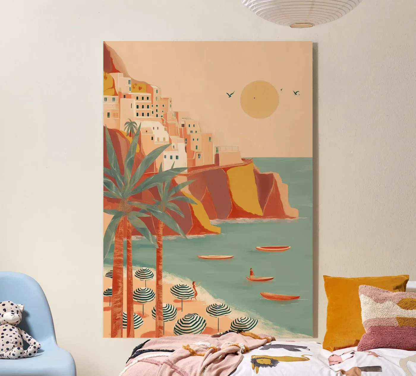 Cliffside Siesta acryl van Luca