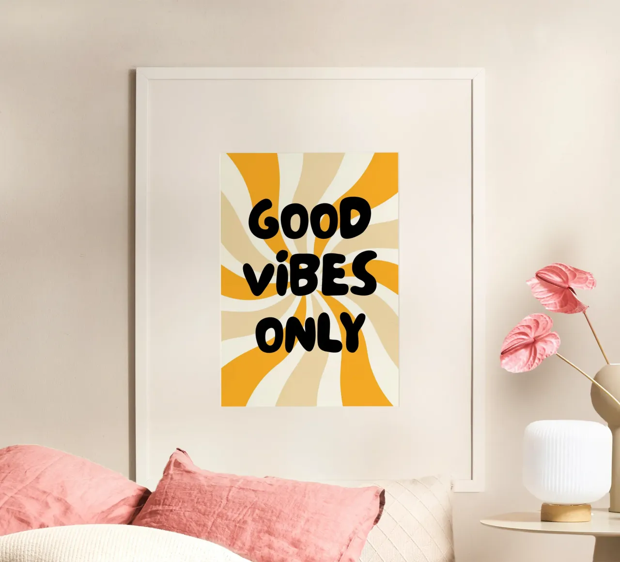 Good vibes only carta hahnemühle da PinkCandyWalls