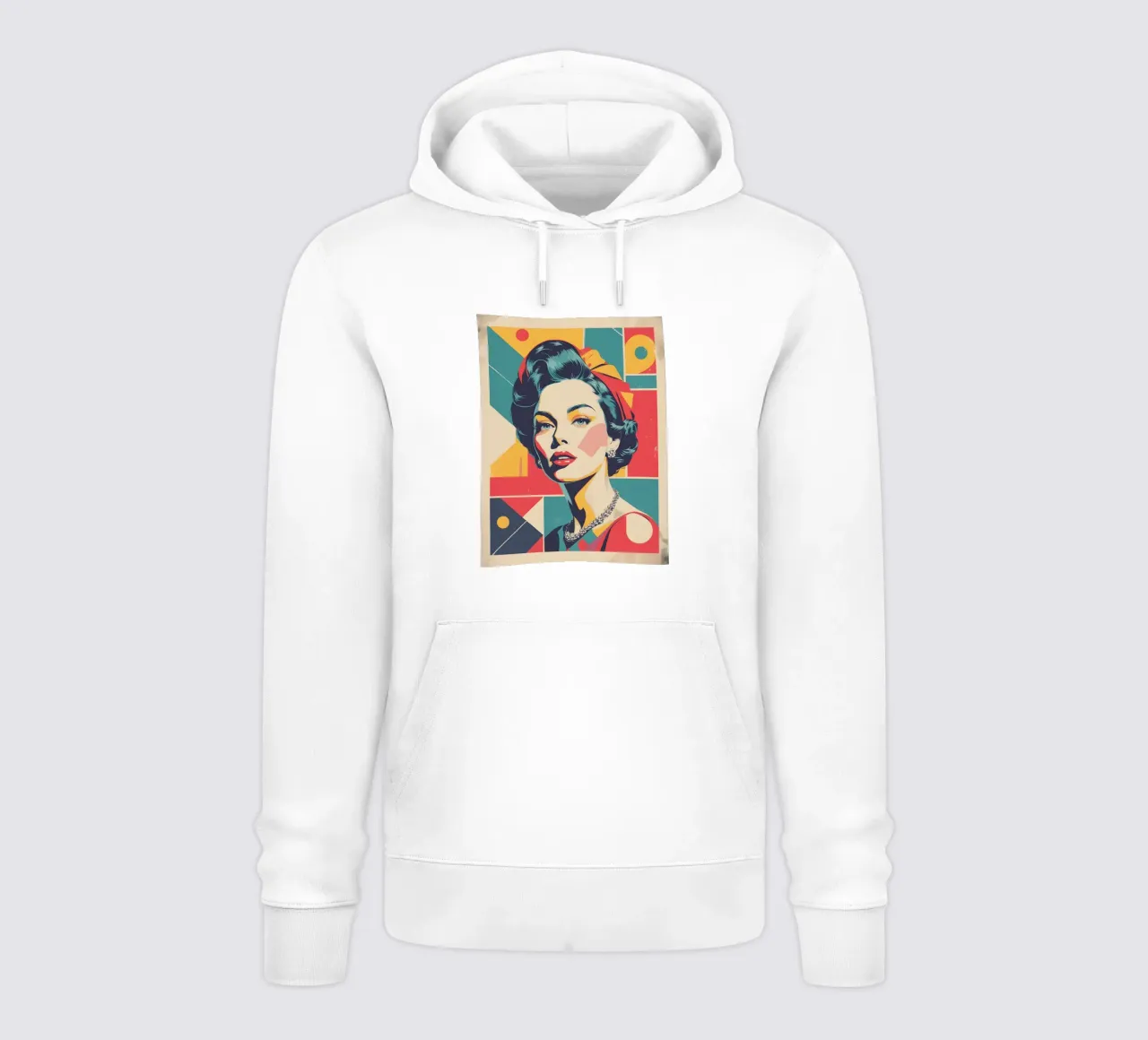 pop art nostalgica e retrò felpa con cappuccio da LIFESTYLE OBJECTS